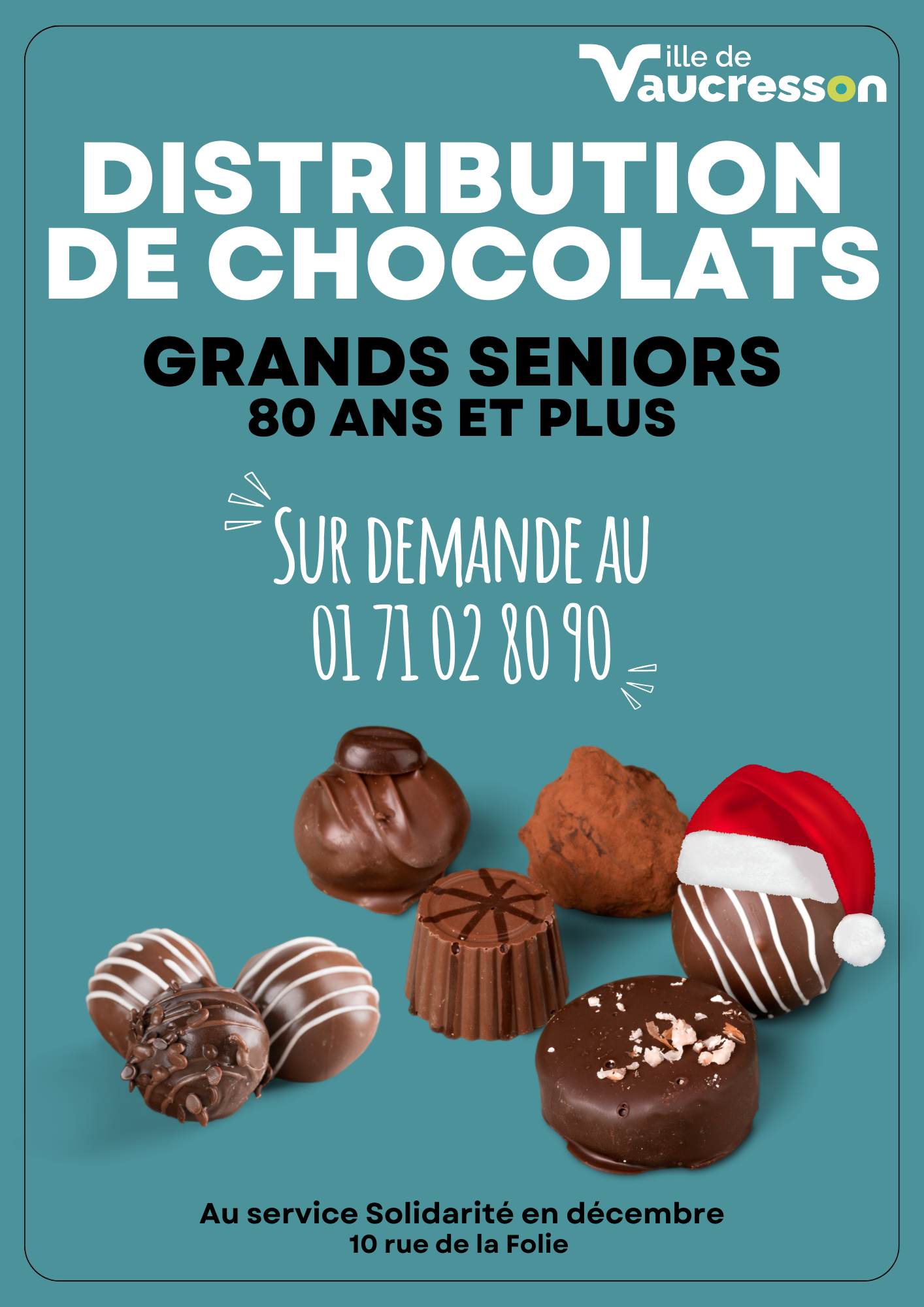 Ballotin de Noël enfant - Chocolats DeNeuville